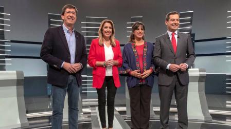 Un debate andaluz más agresivo y menos encorsetado