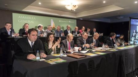 La asamblea general se celebró en el hotel Castillo de Gorraiz.