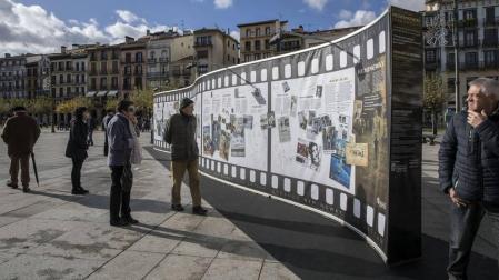 Una exposición refleja las conexiones entre Hemingway, Pamplona y el cine