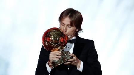 Luka Modric gana el Balón de Oro 2018
