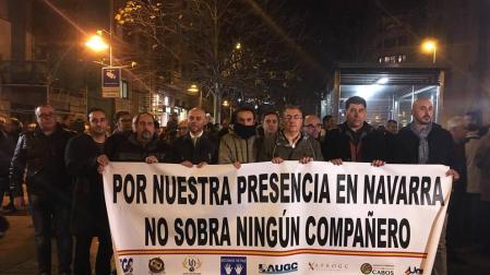 La Guardia Civil pide que se respete su presencia en Navarra