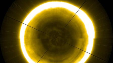 Así es el polo norte solar, según observaciones de la Agencia Espacial Europea