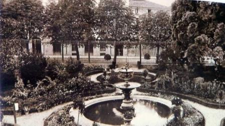 Repaso a la historia del jardín de la Diputación que ahora se rehabilita