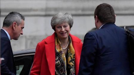 May no descarta que los diputados decidan sobre la salvaguarda del "brexit"