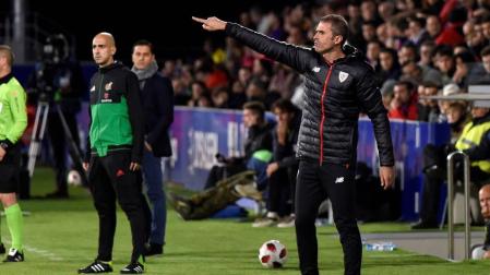 El Athletic golea al Huesca en el debut de Gaizka Garitano