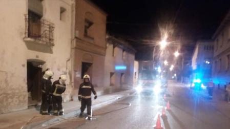 Extinguido un incendio sin heridos en una vivienda de Valtierra