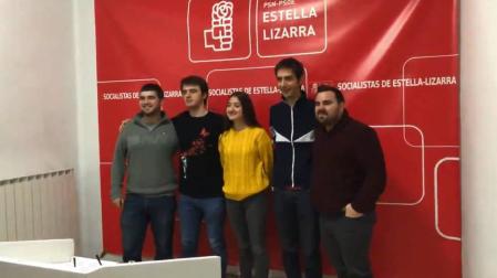 Juventudes Socialistas de Navarra constituye una agrupación en Estella
