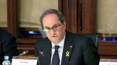 Torra hará un ayuno de 48 horas en apoyo a los presos en huelga de hambre