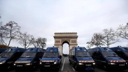Este sábado, 8 de diciembre de 2018, los chalecos amarillos volvieron a manifestarse en París contra las políticas del presidente, Emmanuel Macron.