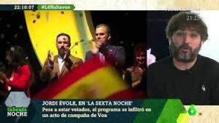 Jordi Évole se adentra en Vox y hace temblar las redes sociales