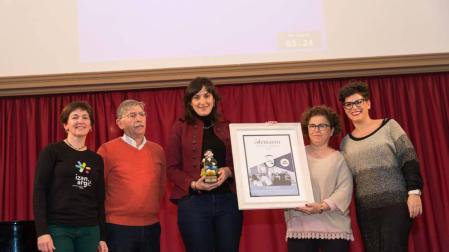 Premio Olentzero 2018 para los voluntarios de Villa Javier de Tudela