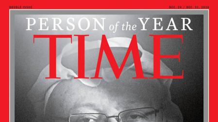 Jamal Khashoggi, nombrado Persona del Año 2018 por la revista 'Time'