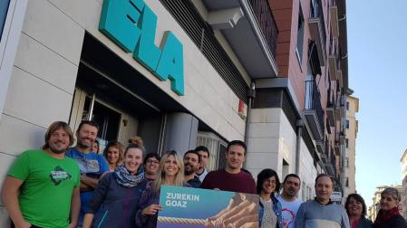 ELA aspira a ser el primer sindicato de Navarra tras su crecimiento