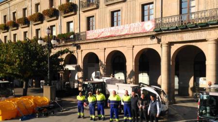 Tafalla estrena nueva maquinaria para el servicio de limpieza viaria