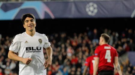 Un sólido Valencia no da opción al United