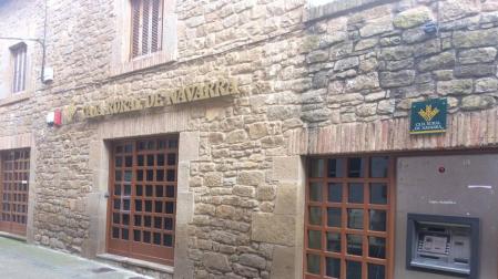 Atraco a mano armada en una sucursal bancaria en Pitillas