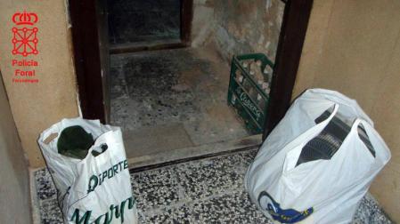 Detenido en Arguedas al ser sorprendido robando con un niño de 9 años