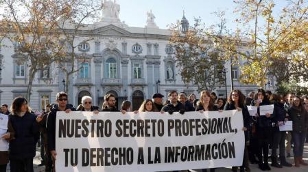 El Periodismo se planta ante el Supremo por el "insólito" ataque al secreto profesional