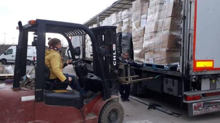 El frutero de Huarte y su amigo transportista llegan a Calais