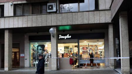 Investigan si una misma banda es la autora de los alunizajes en Pamplona