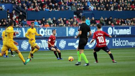 Imágenes del partido del Osasuna Alcorcón.
