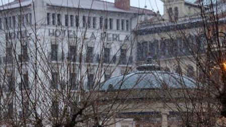 El agua deja paso a más frío y a la nieve este domingo en Navarra