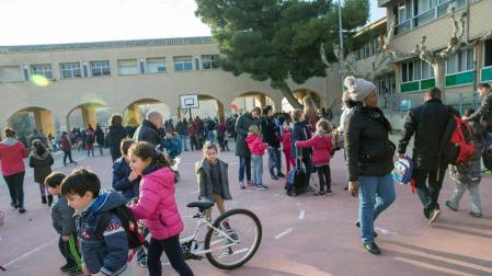 El colegio Elvira España de Tudela elimina los deberes obligatorios
