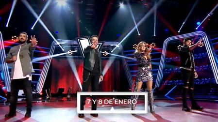 'La Voz' llega a Antena 3 el 7 de enero con galas más cortas