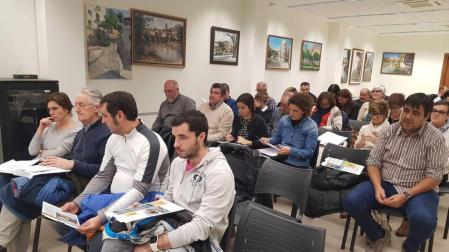 Asambleístas de la Mancomunidad Ribera Alta en el momento de la sesión.