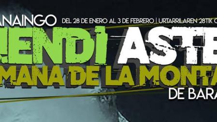 Barañáin organizará una Semana de la Montaña del 28 de enero al 3 de febrero