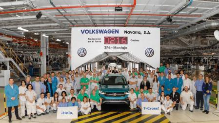 Volkswagen Navarra comienza la producción del nuevo Volkswagen T-Cross