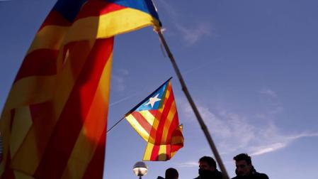 Fotos de la jornada de protestas en Barcelona por la celebración del Consejo de Ministros