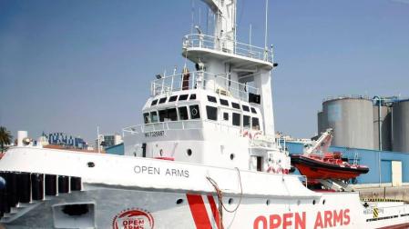 El Gobierno autoriza al Open Arms el desembarco en Barcelona con 59 inmigrantes
