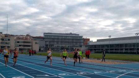 La nueva pista de Larrabide se ha estrenado en competición este sábado