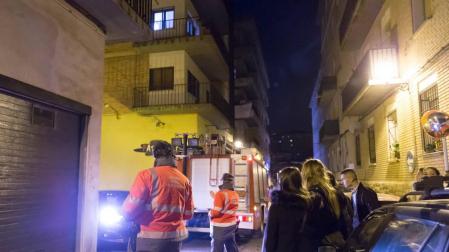 Herido cuando manipulaba una caldera de gas en Tudela