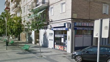 Parte del quinto premio del Sorteo de Navidad 2.308, vendido en Pamplona y Tudela