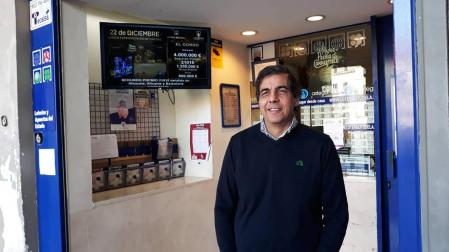 Un décimo de un quinto premio del Sorteo de Navidad, el 2.308, vendido en Tudela