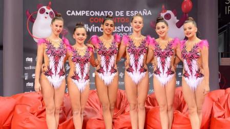 Equipos de Lagunak participantes en el Campeonato de España disputado en el Navarra Arena