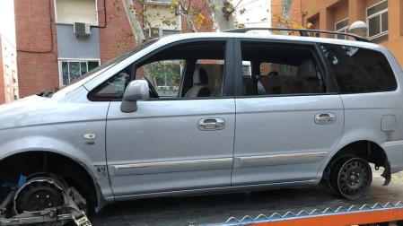 Detenido tras una persecución un hombre que conducía sin neumáticos por la M-40