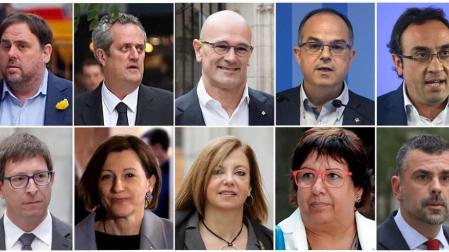La Fiscalía pide hasta 25 años de prisión por rebelión para los líderes del "procés"