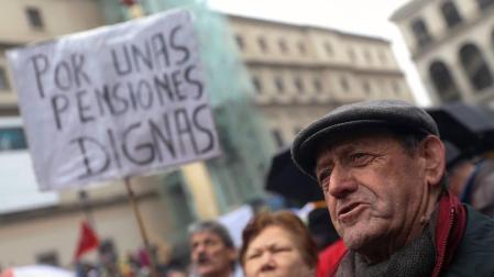 Miles de jubilados reivindican pensiones justas en la calle