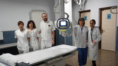 El Hospital de Tudela incorpora un nuevo equipo robotizado de radiología