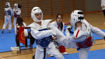 El Taekwondo fue el principal protagonista del sábado en el Polideportivo Municipal Zelandi de Alsasua. Allí se celebró la tercera fase de los Juegos Deportivos de la temporada, la última fase previa a las finales, que se disputarán en abril.