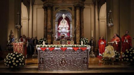 La primera misa de la escalera se celebrará el martes.
