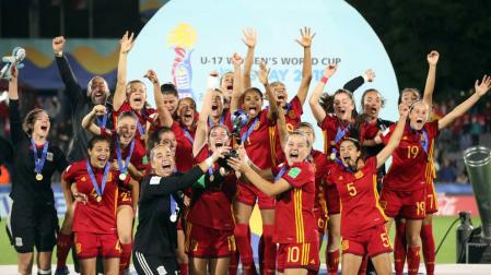 España conquista su primer Mundial Sub'17 de fútbol femenino