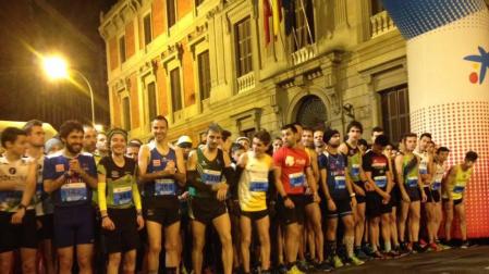 Salida de la San Silvestre de Pamplona 2018.