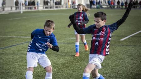 Encuentros disputados de la jornada del 2 de enero del campeonato en las instalaciones de Tajonar.