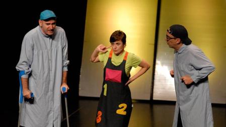 Representación teatral de 'Ana Montaña y el reino invisible', a cargo de Iluna Producciones.