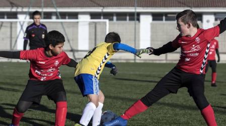 Encuentros disputados de la jornada del 3 de enero del campeonato en las instalaciones de Tajonar.
