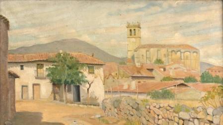 La iglesia de la Asunción de Robledo de Chavela.